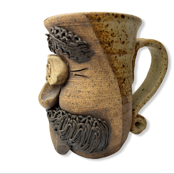 VINTAGE McGillivray Pottery Funny / Ugly Face Mug - Picture 2 of 10